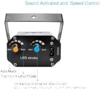 LA100C - Strober 48 led 18w 110vol RGB (multicolor)