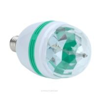 LA102 E27 6W LED Giratoria RGB