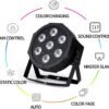 LA105 - Led mini par light 6 led