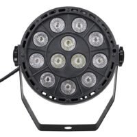 LA106 - Par Luz RGBW Iluminación de Escenario DMX 12 LEDs