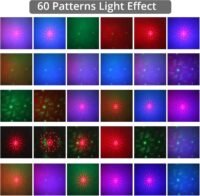 LA202A - Luz láser y estroboscópica - Ilumina 60 efectos - RGB - Control