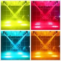 LA210A - Mini Cabeza Robótica móvil con patrón de luz RGB 40W