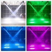LA210A - Mini Cabeza Robótica móvil con patrón de luz RGB 40W