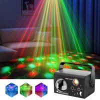 LA212B - Juego de luces estroboscopica con laser
