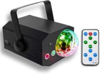 LA212D.jpg LA212D - Juego de luces estroboscopica con laser con bola