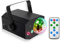 LA212D.png LA212D - Juego de luces estroboscopica con laser con bola