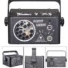 LA212E - Juego de luces 4 en 1, luces, strober, laser, barra led