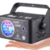 LA212E - Juego de luces 4 en 1, luces, strober, laser, barra led