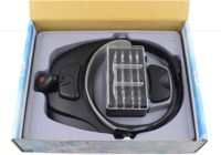 LU01 - Lupa de cabeza con luz, 4 lentes intercambiables 1,2X 1,8X 2,5X 3,5X