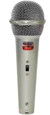 MA102 - Micrófono alámbrico DM-401 basico