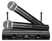 MA203A - Kit De Micrófonos Inalámbricos UHF Profesionales Wu-828 HD