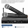 MA203A - Kit De Micrófonos Inalámbricos UHF Profesionales Wu-828 HD