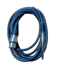 MC102-3 - Plug 6.35mm Mono a Canon H Metalico