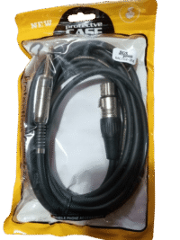 MC102-3 - Plug 6.35mm Mono a Canon H Metalico