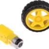 MCR02 - Llanta con Motor de engranajes 70MM 3-12V DC
