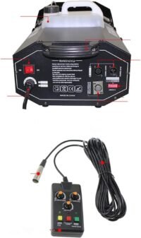MH304A - Maquina de Humo 3000w - Control remoto con DMX