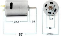 MOT02 - Motor DC 3.7V-7.4V
