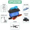 MOT1004 - Servo Motor de alto torque 30Kg