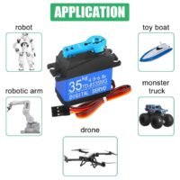 MOT1004 - Servo Motor de alto torque 30Kg
