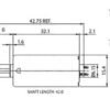 MOT101 - Motor Electrico 12v DC alta velocidad