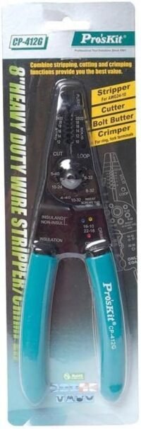 PK CP-412G - Pelacables - Cortador - Ponchadora Pro´sKit