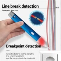 PRO02 - Probador de fase AC, Detecta voltaje AC de Luminoso/sonoro a 1000V sin contacto