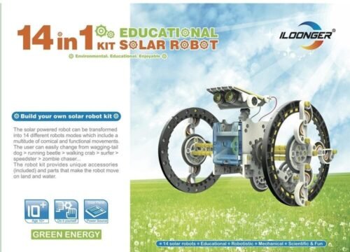 R5105A - Kit solar educativo 14 en 1