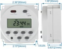 R5502 - Temporizador digital CN101A AC 110V 16A
