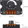 R5503 - Dimmer 12" 24v 30amp, atenuador de luz led que ajusta el brillo de la luz