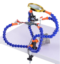 TM04B - Tercera Mano cuatro brazos flexibles y lupa