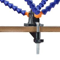 TM04B - Tercera Mano cuatro brazos flexibles y lupa