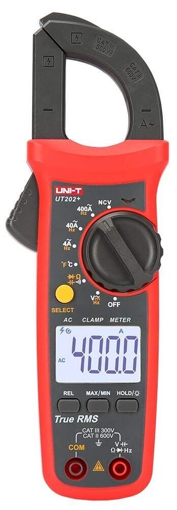 UT202+ - Pinza Voltiamperimetrica UNI-T UT202+