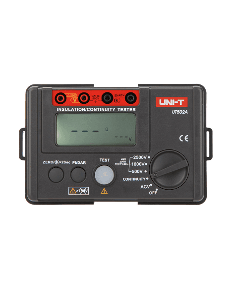 UT502A - Medidor de resistencias de aislamiento - Megohmeter UNI-T UT502A