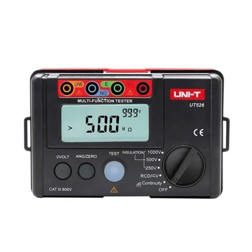 UT526 - Medidor de resistencias de aislamiento - Megohmeter UNI-T UT526