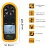 WH816 - Medidor de velicidad viento (Anemometro)