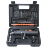 KIT15 - Destornillador eléctrico en kit con accesorios 47pcs 1300 mAh carga USB