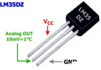 LM35DZ - Sensor de Temperatura análogo grados Celsius