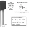 LM35DZ - Sensor de Temperatura análogo grados Celsius
